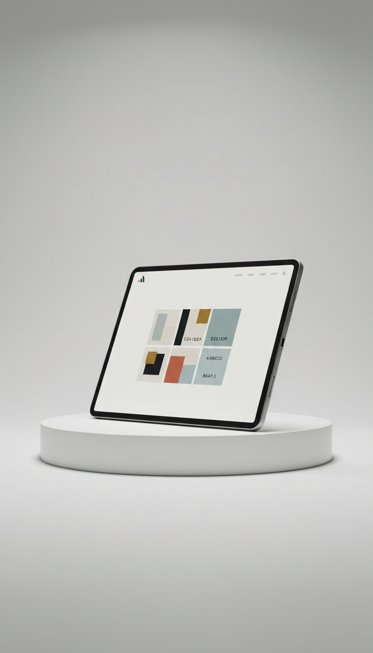 Minimalist Artist Showcase Site